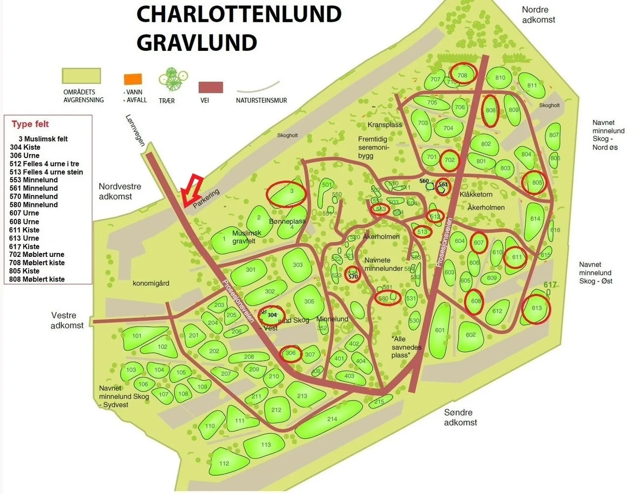 Charlottenlund gravplass